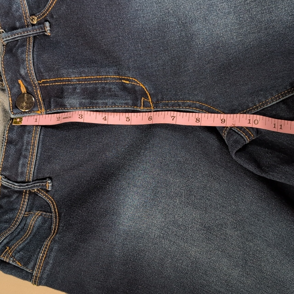 AG Denim Dark Wash Straight Leg Jeans Size 14P Petite - Picture 6 of 11